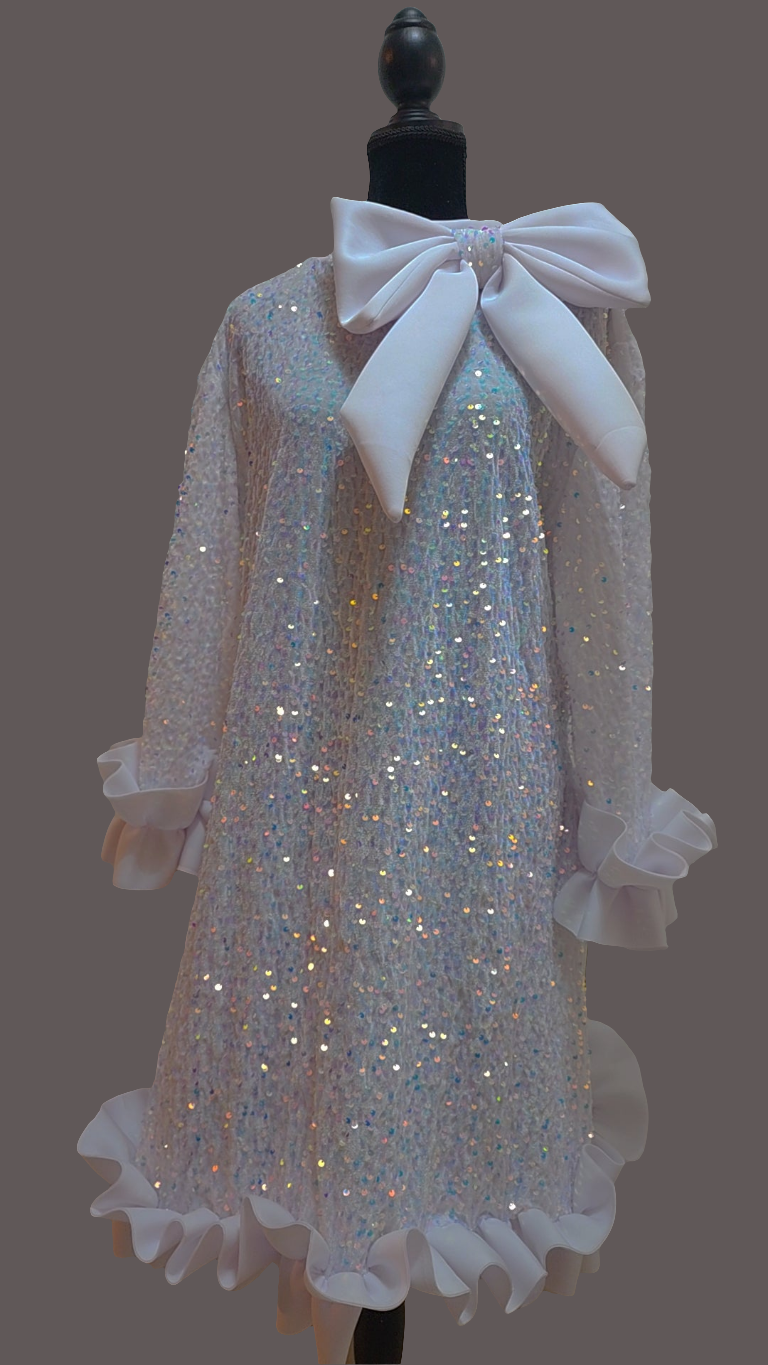 Sequence swing dress