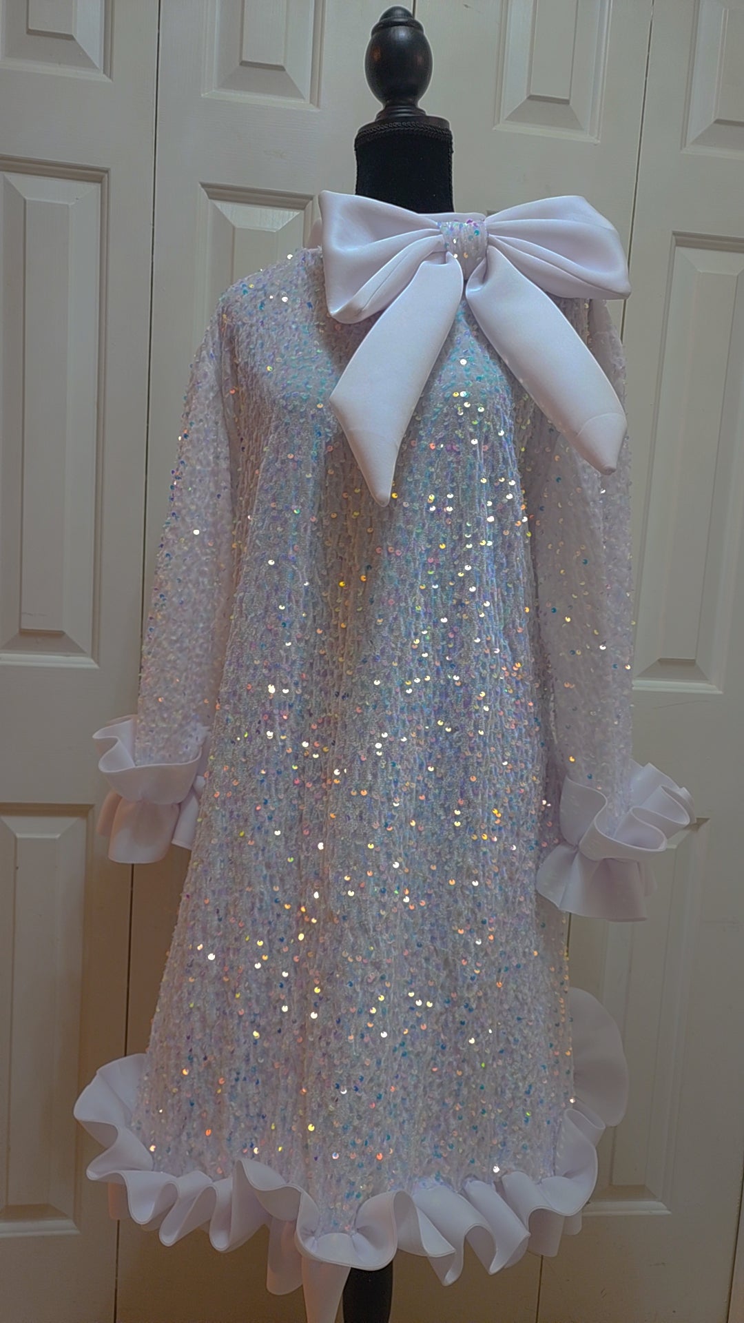 Sequence swing dress