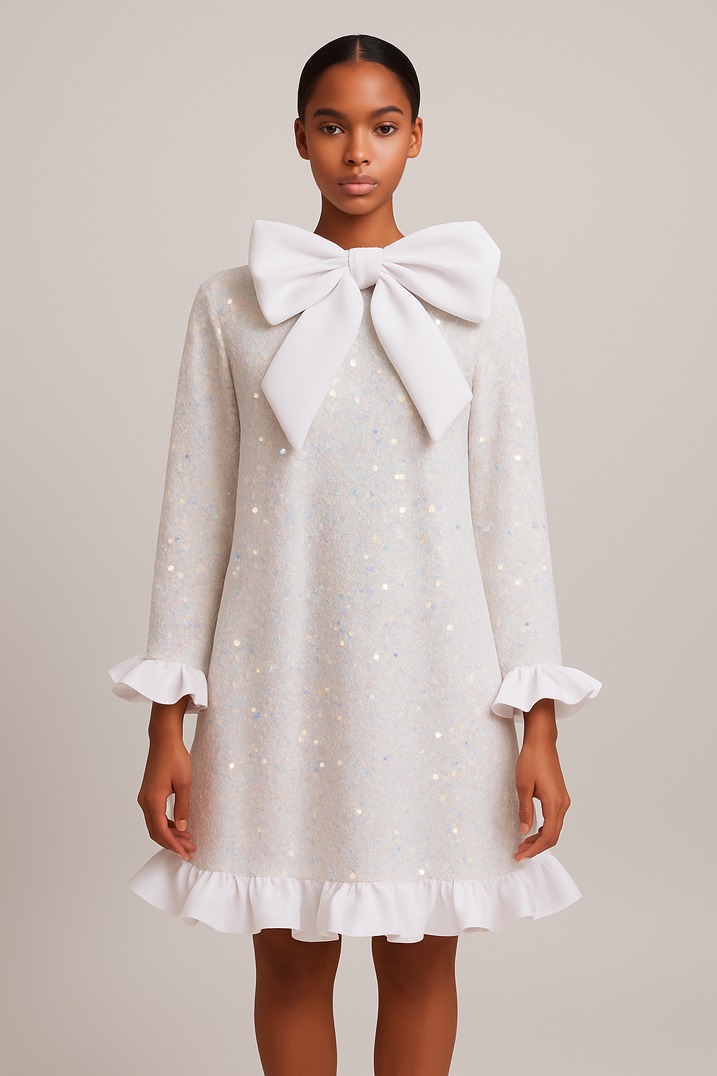 Sequence swing dress